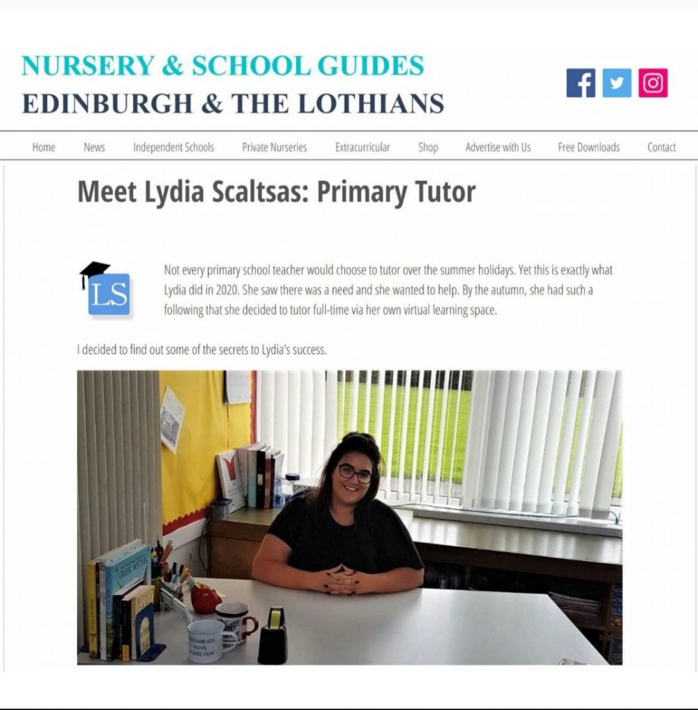 Meet Lydia - Primary Tutor